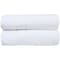 Arkwright Home Aston & Arden Turkish Solid Bath Towel 30x60 White (2pk) BT-TS-3060-18-WHT - alternate 1